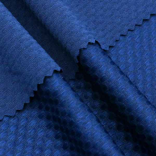 230g Jacquard functional sports soft lightweight polyester elastic sports quick-dry t-shirt fabric