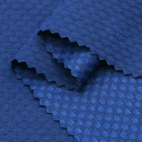 230g Jacquard functional sports soft lightweight polyester elastic sports quick-dry t-shirt fabric