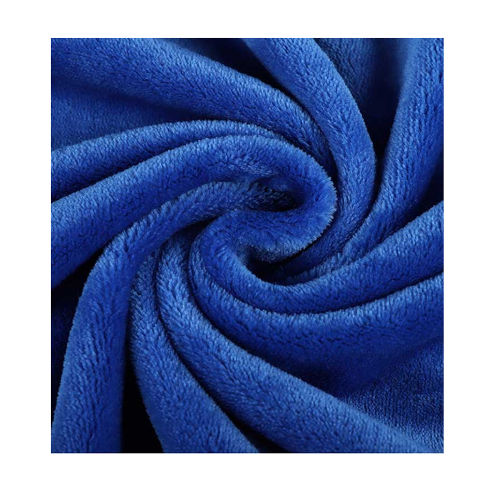 Polyester warp 280gsm solid flannel fabric