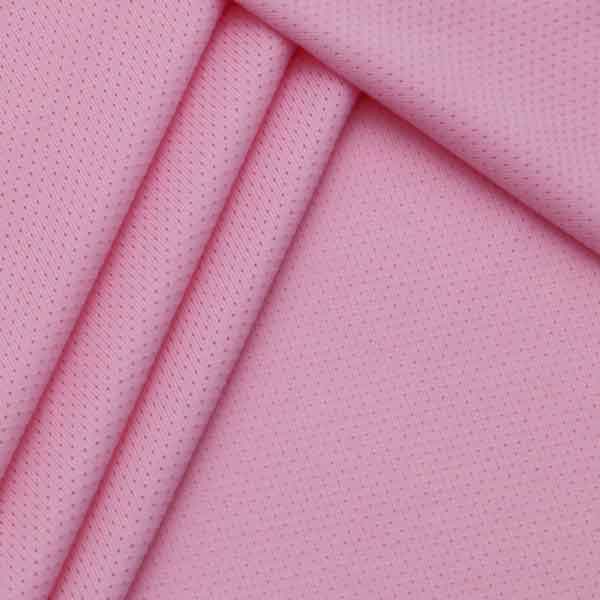 Polyester football hexagonal mesh fabric moisture-absorbent fast-drying sportswear basketball wear hat honeycomb fabric wholesale 170gm