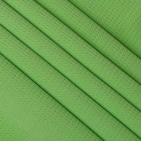  75D knitted Spot fabric polyester knitted mesh fabric moisture absorption sweat fast dry sports school T-shirt fabric 150gsm