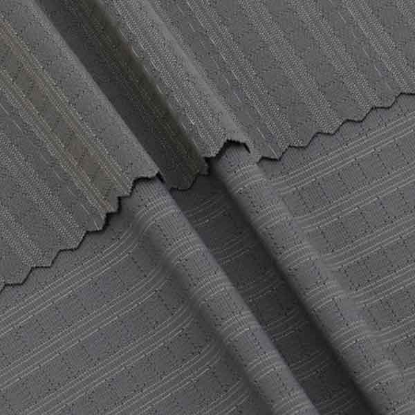 170G nylon spandex jacquard mesh moisture-absorbing and quick-drying t-shirt suit knitted fabric