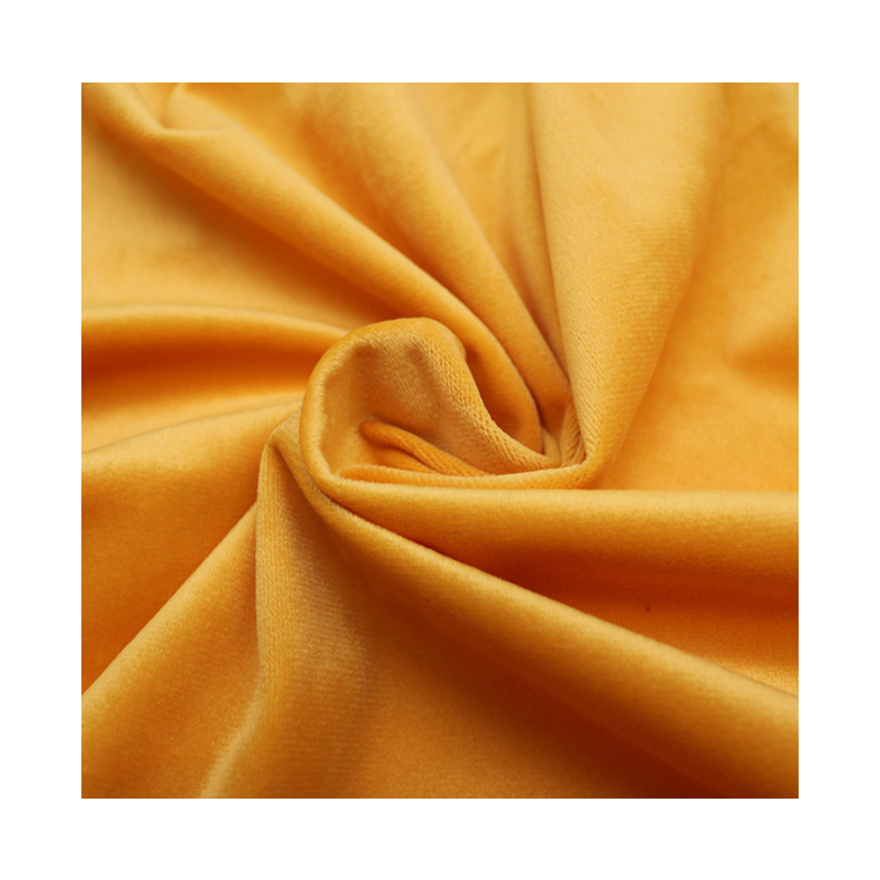 Polyester Holland velvet fabric for sofa