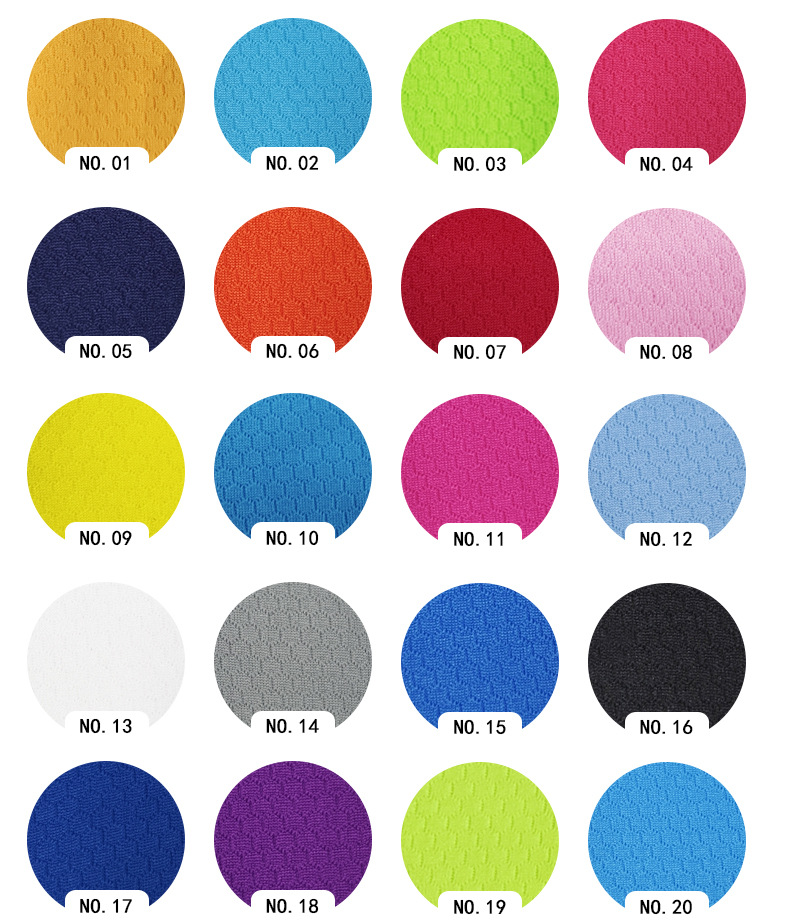 Polyester football hexagonal mesh fabric moisture-absorbent fast-drying sportswear basketball wear hat honeycomb fabric wholesale 150gsm