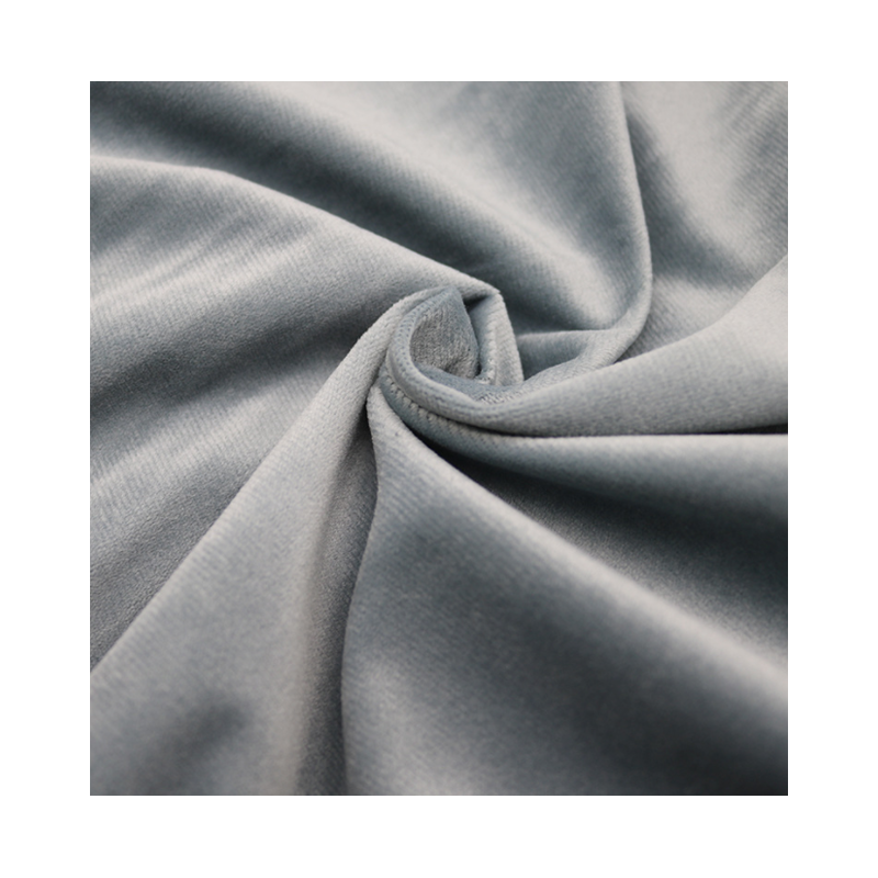 Polyester Holland velvet fabric for sofa