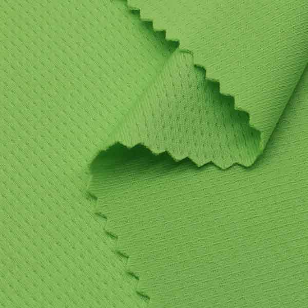  75D knitted Spot fabric polyester knitted mesh fabric moisture absorption sweat fast dry sports school T-shirt fabric 150gsm