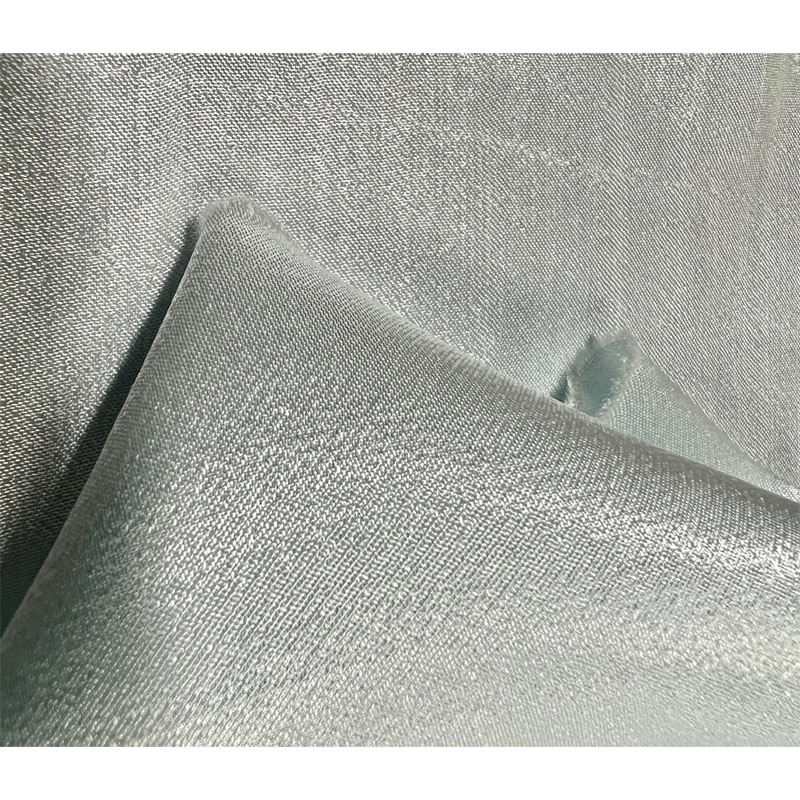 Woven Poplin Silk Fabrics Silk Shinning Glossy Plain-dyed Solid Satin Viscose Rayon 156GSM