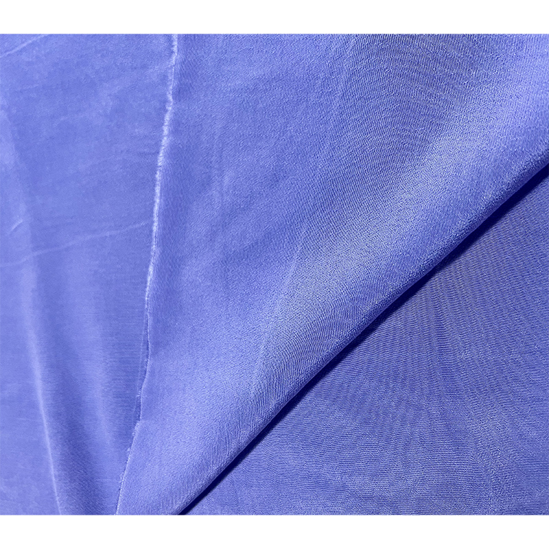 Woven Poplin Silk Fabrics Silk Shinning Plain-dyed Solid Satin Viscose Rayon 125GSM