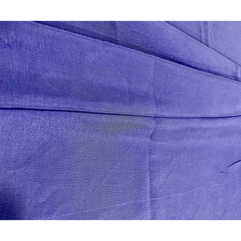 Woven Poplin Silk Fabrics Silk Shinning Plain-dyed Solid Satin Viscose Rayon 125GSM