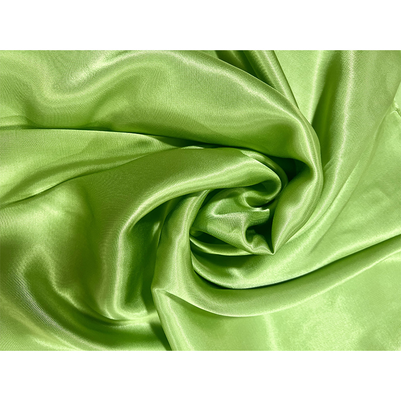 Woven Poplin Silk Fabrics Silk Shinning Plain-dyed Solid Satin Viscose Rayon 150GSM