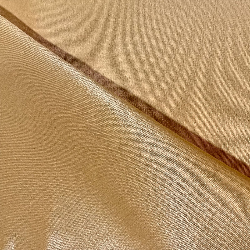 Woven Silk Fabrics Silk Shinning Glossy Plain-dyed Solid Satin 100% Viscose 160gsm