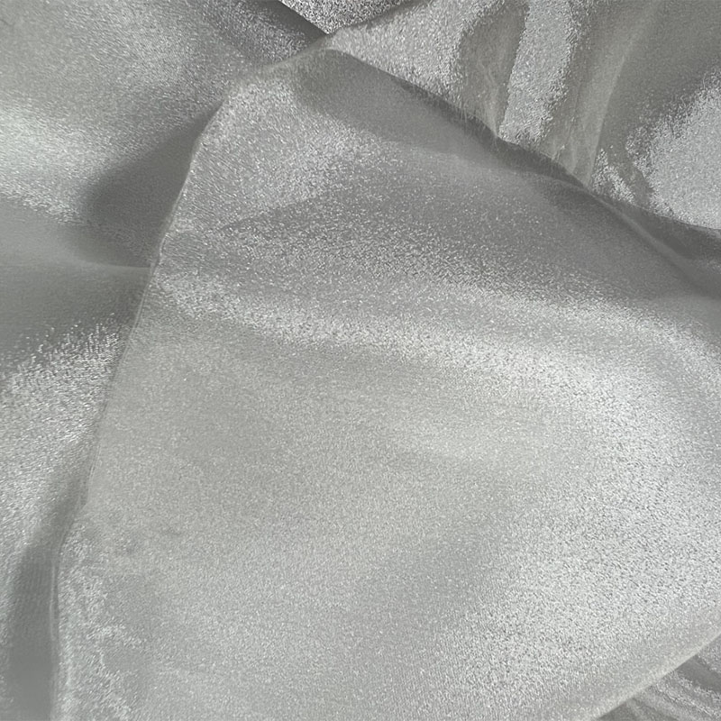 Woven Poplin Silk Fabrics Silk Shinning Soft Gossy Plain-dyed Solid Satin Viscose Rayon 34gsm