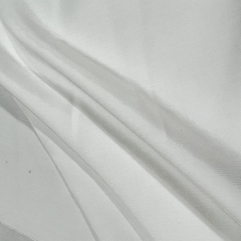 Woven Poplin Silk Fabrics Silk Shinning Plain-dyed Solid Satin Viscose Rayon 125gsm